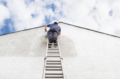 Peinture extérieure à Saulzais-le-Potier — façades et ravalement